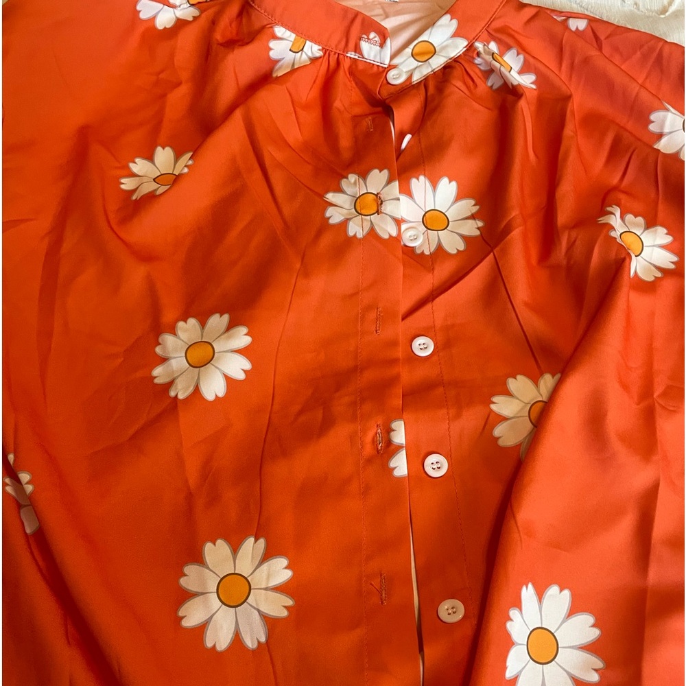 NWOT bright blouse